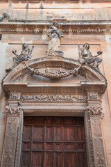 Puglia Lecce Italy Baroque door