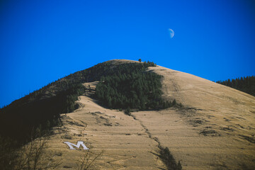 Fototapeta Mount Sentinel with The M logo, Missoula, Montana
 obraz