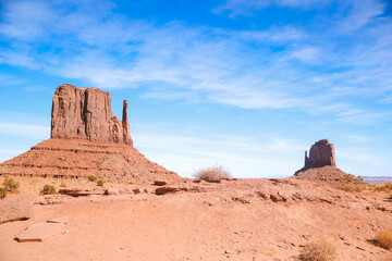 Fototapeta na wymiar Monument Valley, Arizona, Utah