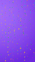 Festive original confetti. Celebration stars. Brig