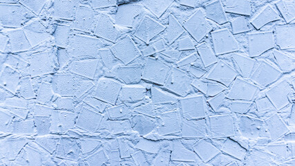 White ribbed texture background. Light grey old painted whitewash wall with scratches and stains