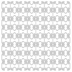 Luxury design Ornaments, aztecs black white