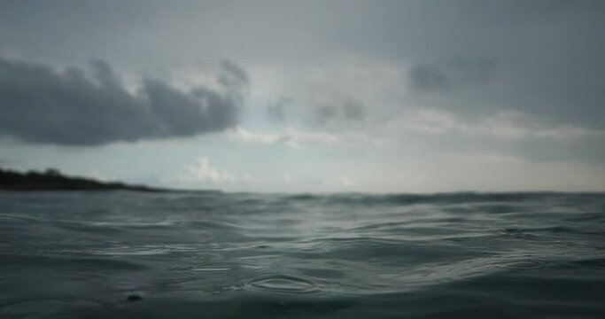 Gotas sobrre el mar