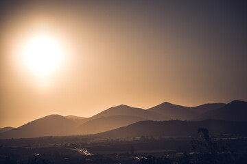 atardecer