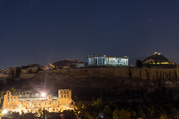Obraz premium Acropolis New Lighting 30 September