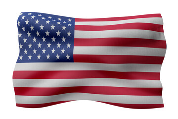  USA 3d flag