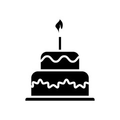 Birthday cake icon