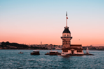 The Maiden's Tower. Istanbul, Turkey October 2020