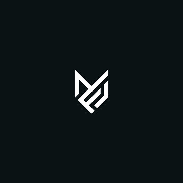 MF / FM initial logo design