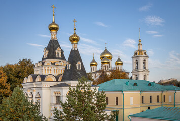 Fototapeta na wymiar Elizabethan Church of the Dmitrov Kremlin. Dmitrov, Russia