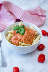 Pasta with Vodka Sauce 