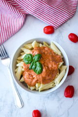 Pasta with Vodka Sauce 