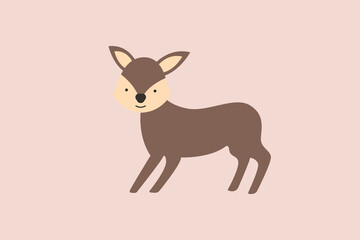Baby impala vector design illustrator