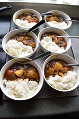 Curry rice, Japanese food in Tokyo