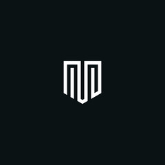 MP initial logo design
