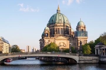 Fototapeta na wymiar city cathedral berliner dom
