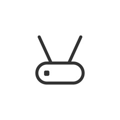 Wifi router icon. Wifi modem symbol modern, simple, vector, icon for website design, mobile app, ui. Vector Illustration
