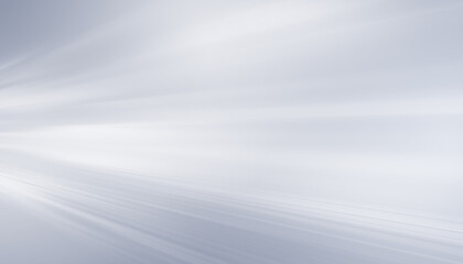 Abstract white and gray futuristic background. Light lines, waves. Blank gradient banner.