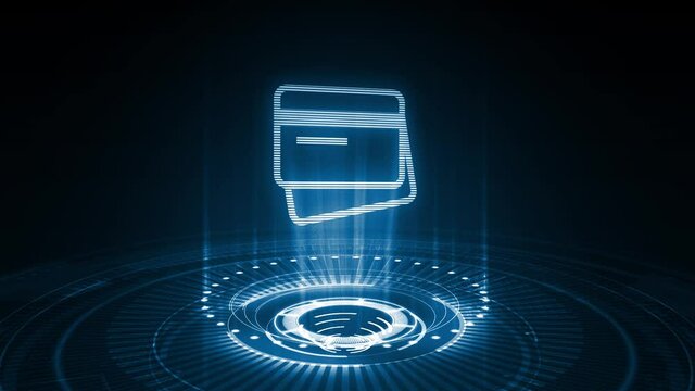 Concept of digital economy, e-payment, and online banking.