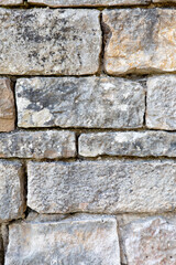 Mur en pierre, texture