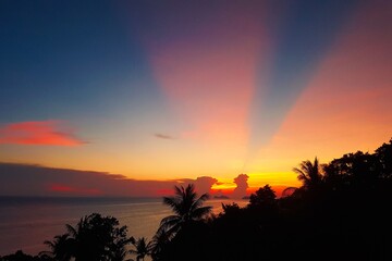 Tropical Sunset | Tropical Island | Thailand | Koh Pha Ngan