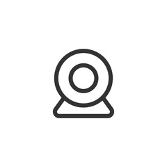 Web camera icon. Webcam symbol modern, simple, vector, icon for website design, mobile app, ui. Vector Illustration