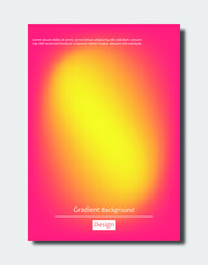 Naklejka na ściany i meble Colorful modern gradient background for template, brochure, flyer, cover design.