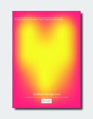 Colorful modern gradient background for template, brochure, flyer, cover design.