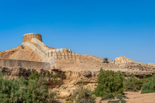 Ranikot Fort Is A Historical Talpur Fort Near Sann, Jamshoro District, Sindh, Pakistan. Ranikot Fort Is Also Known As The Great Wall Of Sindh And Is Believed To Be The World's Largest Fort,