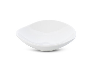 white plate isolated on white background