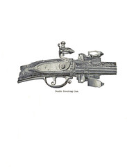 Obraz na płótnie Canvas gun and bullets
