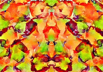 Watercolor abstract artistic background for design.
