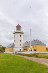 Fototapeta na wymiar Lighthouse at Hanstholm, Denmark