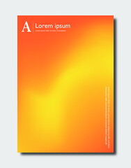 Colorful modern gradient background for template, brochure, flyer, cover design.