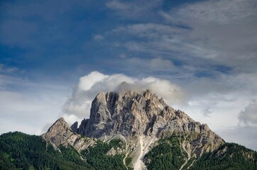 the peaks of the splendid Trentino mountains, in our Italian Alps, spectacular landscapes