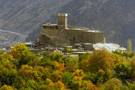 Khabasi Residence, Altit Fort Is An Ancient Fort At Altit Town In The Hunza Valley In Gilgit Baltistan, Pakistan. It Was Originally Home To The Hereditary Rulers Of The Hunza State