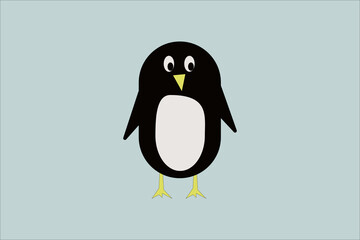 Cartoon Cute penguin vector design illustration