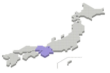 日本地図 地方別 県別 北方領土 Wall Mural Wallpaper Murals Iokuukan