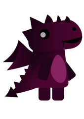 cute dragon cartoon 2D Game