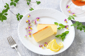 チーズテリーヌ　チーズケーキ