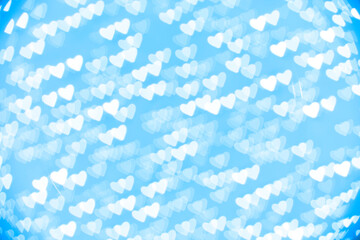 イルミネーション　ハート形