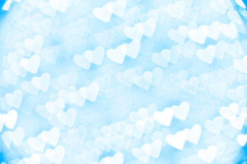 イルミネーション　ハート形