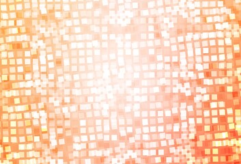 Light Orange vector template with rhombus.