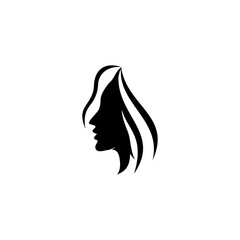 Beauty salon icon, Beauty symbol vector