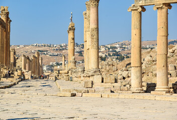 Jarash is a city in Jordan