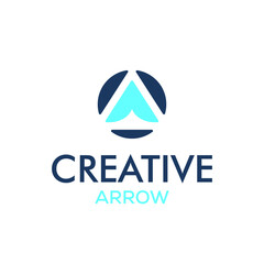 Creative arrow logo, arrow design concept, arrow energy, arrow power concept, direction logo