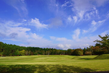 富士山の麓の公園2

