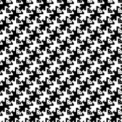 Vector tessellation art collection. Colored geometric pattern set.