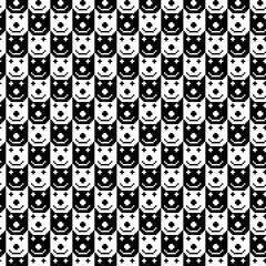 Vector tessellation art collection. Colored geometric pattern set.