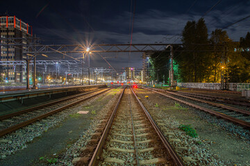 Dutch Railways by night